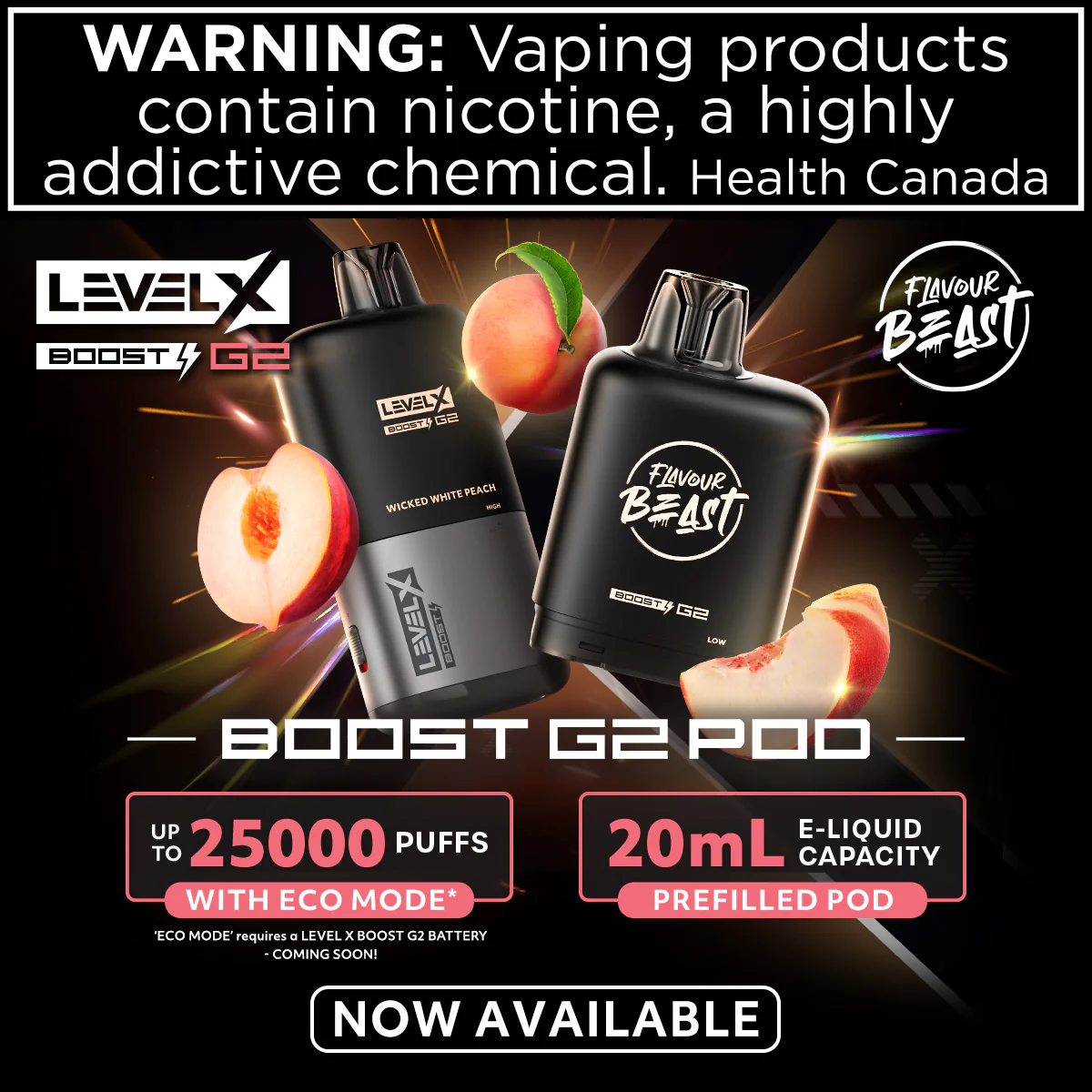 IMG_0487.webp Level X Flavour Beast Boost Pod 20ml - Image 1