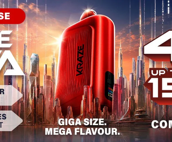 Kraze Giga 150k disposable