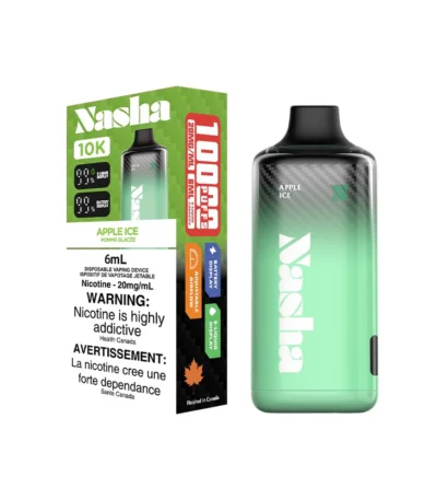 vapesq Nasha 10k Apple ice