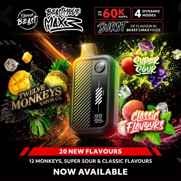 Flavour Beast 60K Beast Mode Max 3 Disposable Vape